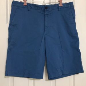 Izod Saltwater Stretch Blue Shorts - 32 waist